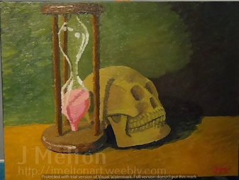 Impressionist Art Still Life: Life and Death